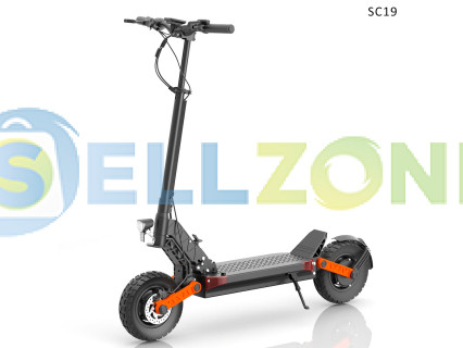 Ισχυρό ηλεκτρικό σκούτερ 3600W 67.2V 18Ah με ανάρτηση για εκτός δρόμου. - SC19